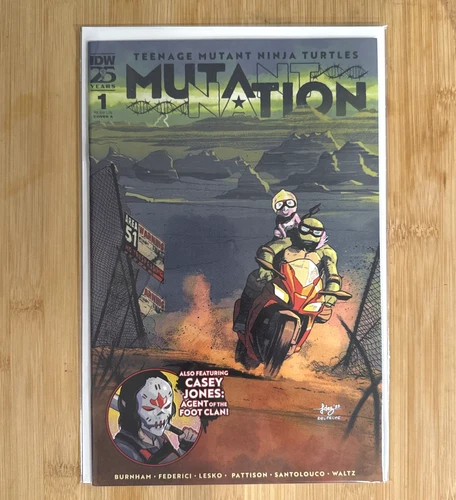 Teenage Mutant Ninja Turtles MUTANT NATION #1 Main 1st Print TMNT Comic 2024 BB