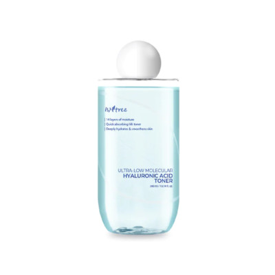 Isntree Ultra-Low Molecular Hyaluronic Acid Toner 300ml (10.1oz)