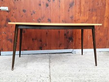 Esstisch Vintage 60er Restaurant 50er Tisch Tapiovaara Ära Mid Century Holz 10