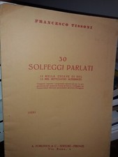 Tissoni Francesco, 30 solfeggi parlati, Forlivesi (ed. 1982)