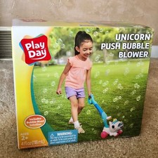 Unicorn Push Bubble Blower Z216