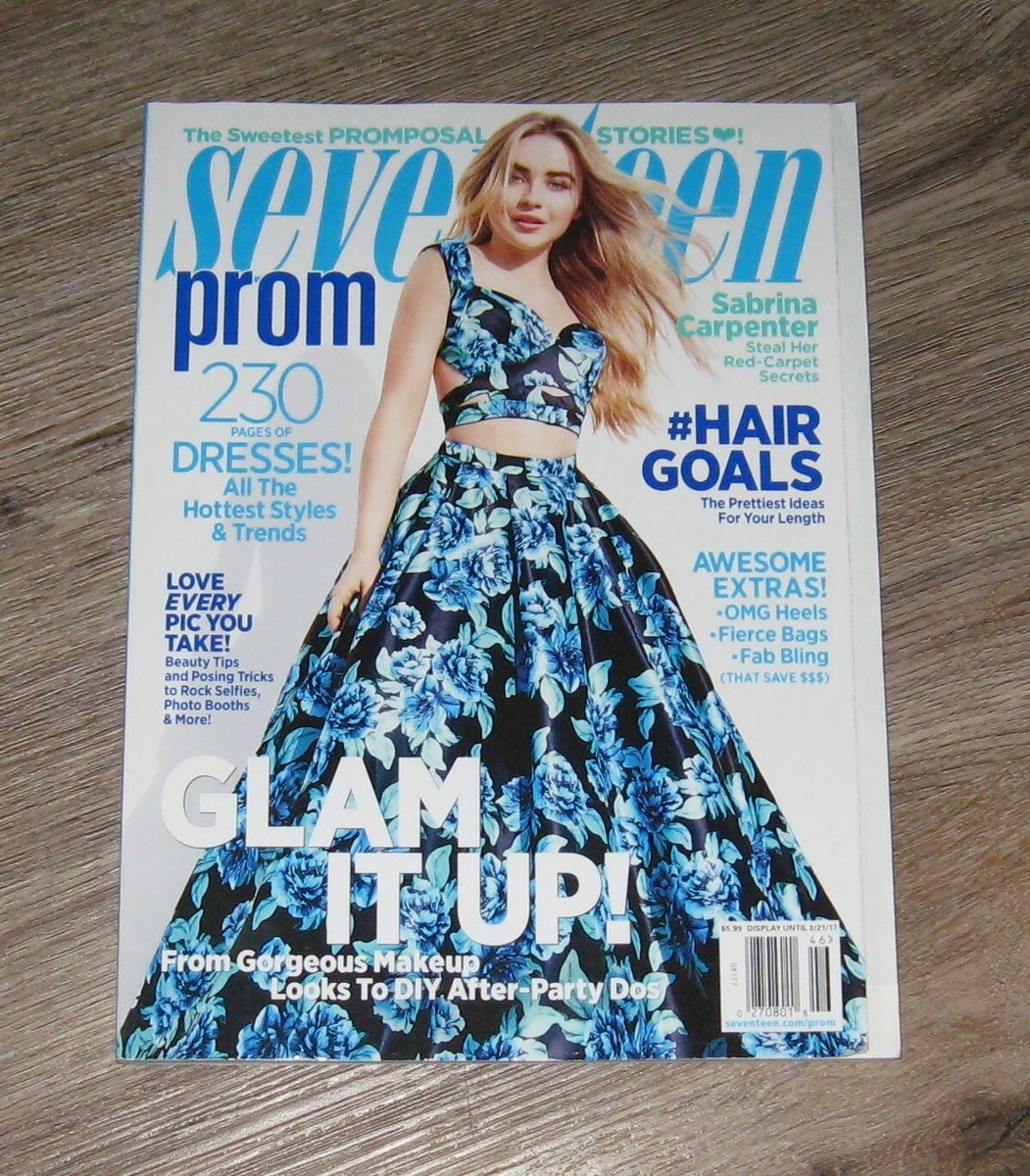 女性情報誌 Seventeen Prom 2017 Magazine Seventeen Prom 2017 Magazine