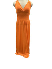 CM Orange Maxi Dress Size L