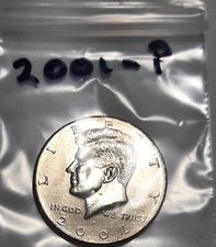 2001-P  Kennedy Half Dollar.