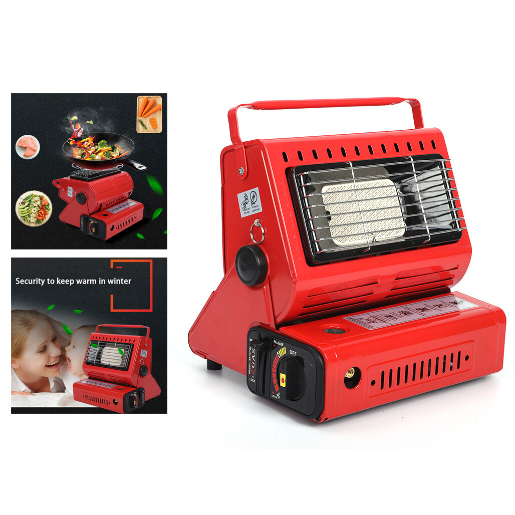 Camping Emergency Butane Heater Double Coherent Heat Source Survival Tools  | eBay