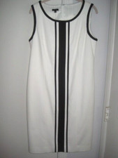 Talbot's Sleeveless Black & White Dress Sz. 12