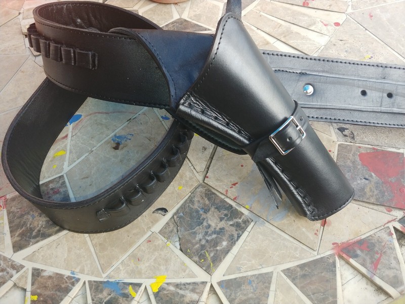 cowboy western cross draw  holster belt