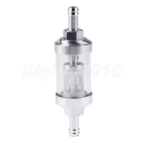 8mm Motorcycl 5/16" Inner Fuel Gasoline Filter Reusable Cleaner for Honda Suzuki - Picture 3 of 10