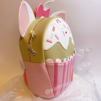 Loungefly Pink Metallic & Brown Cupcake Mini Backpack with Bow bd8ba12e88634e7eb54d96dec12c19  main image 3