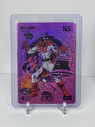 2026 Bo Jackson Battle Arena BELL-CAMP Icon Battlefoil HEX Rookie SSP Pink 🔥🔥