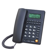 Corded Caller ID Telephone with Speaker for Home and Office, Wired Landline T...