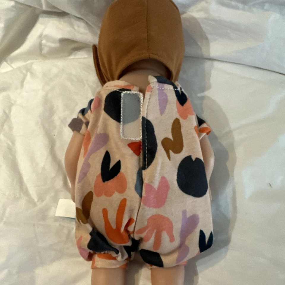 Juguete Manhattan plástico suave ojo azul bebé muñeca juguete 11” 2018 Vietnam Foto 3 de 4