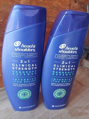 Head & Shoulders Clinical Strength 2-Pack 2-in-1 Dandruff + Itch Relief 13.5oz