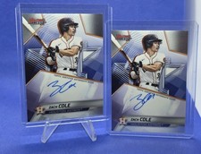 2 Zach Cole 2025 Bowman Best Houston Astros Auto Cards No. B25-ZC