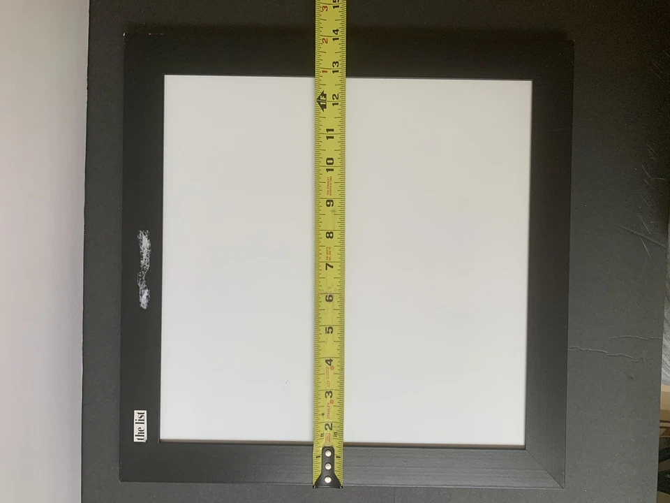 Magnet And Cardboard Black Square Display For Notes Etc In Desk - Image 2 of 4