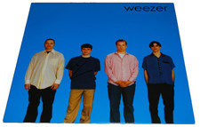 RIVERS CUOMO signed (WEEZER) autographed Blue Vynil record BECKETT BAS BW61778