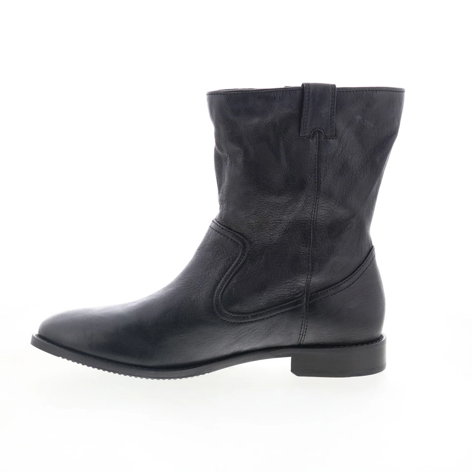 Botas de vestir informales de cuero negras Johnston & Murphy Lenora 78-51871 para mujer Foto 3 de 4