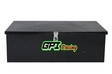 Black 5 Bar Tread Aluminum Truck Tool Box 36x17x18.1 W Lock
