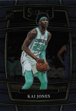 2021-22 Panini Select #98 Kai Jones Blue (Retail Base) Charlotte Hornets