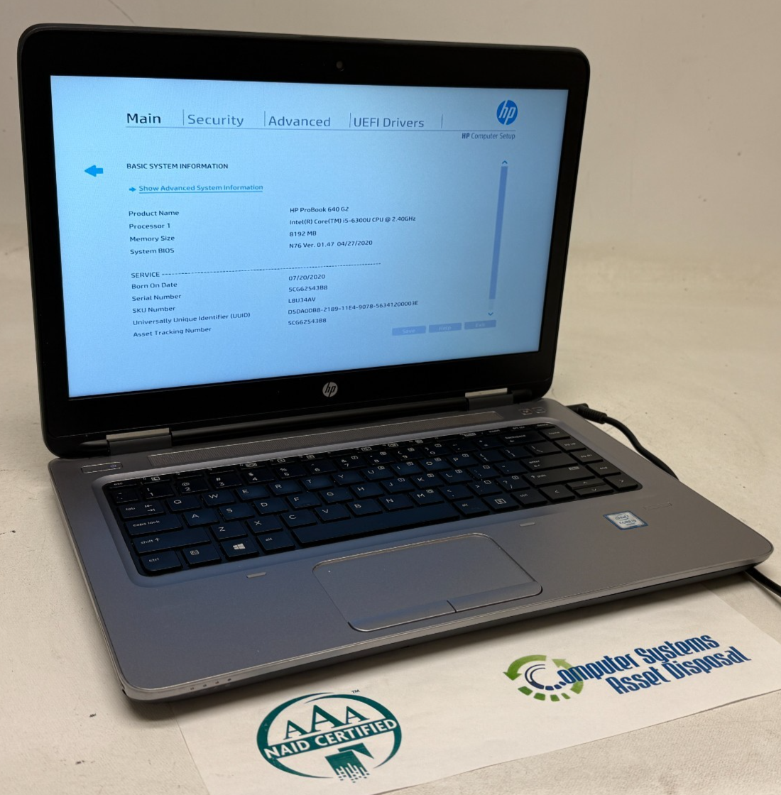 HP ProBook 640 G2 14