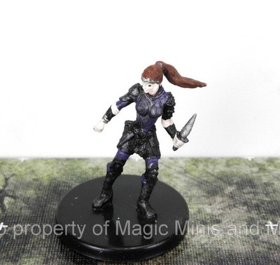 Shattered Star ~ TOWER GIRL #7 Pathfinder Battles miniature female warrior rogue