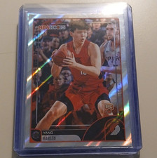 NBA Hoops Rookie Yang Hansen Portland Trail Blazers Basketball Card