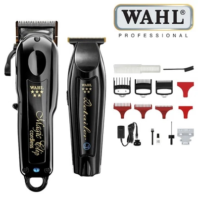 Wahl 5 Star Cordless Barber Combo Hair Clipper Bundle Black 3027434-830 ¤ ¤
