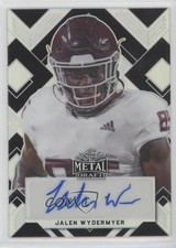 2022 Leaf Metal Draft Portrait Black Prismatic 11/15 Jalen Wydermyer Auto 6k8