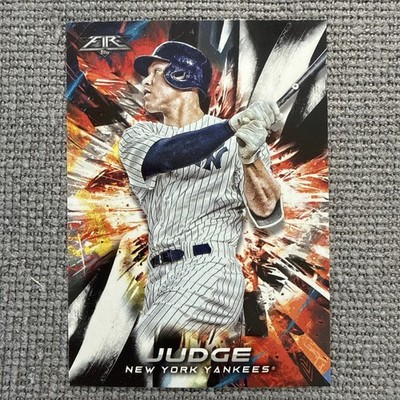 2018 Topps Fire #1 Aaron Judge   NY Yankees!  