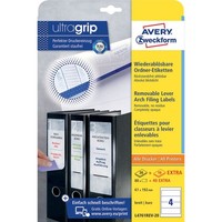 Avery Zweckform® L4761REV-20 Ordner-Etiketten, 61 X 192 Mm, Breite/Kurz, 120 Eti