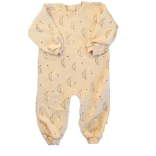 Rylee + Cru Raglan Jumpsuit Moons Pattern One-Piece Toddler 2-3 Years