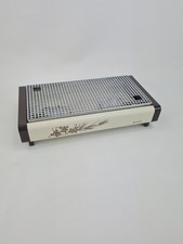  Brabantia Food Warmer/Hot plate Flame snuffers Tea lights cream flowers 