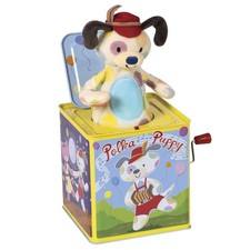 Polka Puppy Jack in the Box Dancing Musical Toy Classic Fun for Kids 18 Months 