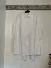 Loewe Shirt Beautiful Oversized White Boyfriend Shirt Sz 42