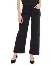 Nydj Teresa Black Wide Leg Jean Women's
