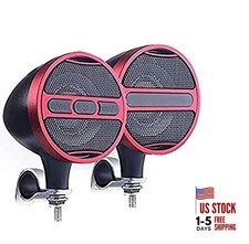 Waterproof Bluetooth-Compatible Motorcycle Audio Stereo Speaker System MP3 USB