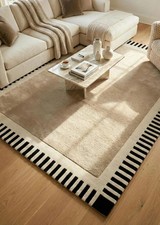 Hand Tufted Wool Area Rug, Modern Luxury Soft Carpet, Handmade Large Rug Living