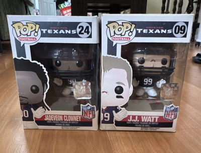 Funko Pop! Vinyl: Houston Texans J.J. Watt #09 & Clowney #24