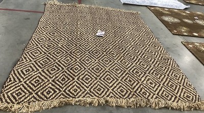 BROWN NATURAL 8'-0'' x 10'-0'' Broken Thread Rug Reduced Price 1172682053 NF266E-8