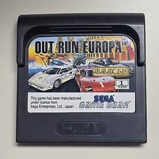 Out Run Europa For Sega Game Gear