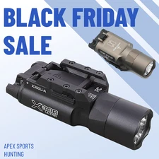 Tactical X300 Ultra Pistol Gun Torch X300U Weapon Light LED Constant/Momentary