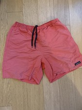 Patagonia Baggies Shorts Mens Medium Salmon Pink 5 Inch Inseam Nylon Mesh Lined