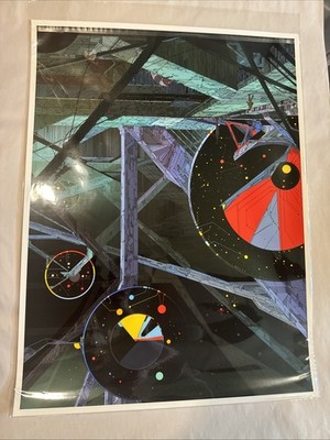 Stars Aligned Print Kilian Eng Poster Giclee Sci-Fi Art #d of 175