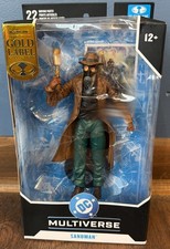 2025 McFARLANE TOYS DC MULTIVERSE  SANDMAN  JSA  GOLD LABEL Package Damage