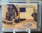 2024-25 Immaculate Justin Jefferson Premium Patch ON CARD Auto Gold /10 🔥