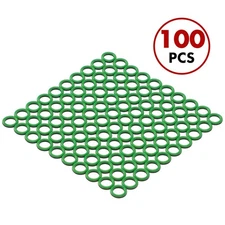 100P CS HNBR O Ring Seal Kit Fuel Line Air Car Faucet Repair for ID6.5mm CS1.5mm