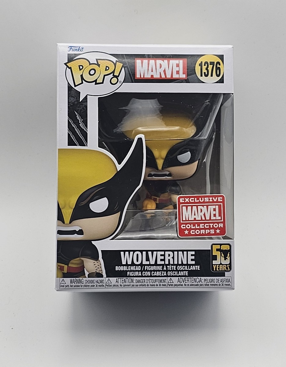 Funko Pop! Comic Cover : Wolverine – Figurine Vinyle 18x28 Cm – Collection Marvel – Cadeau Fan Comics