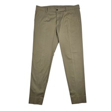 Dolce & Gabbana Mens Khaki Cotton Trousers Size 50