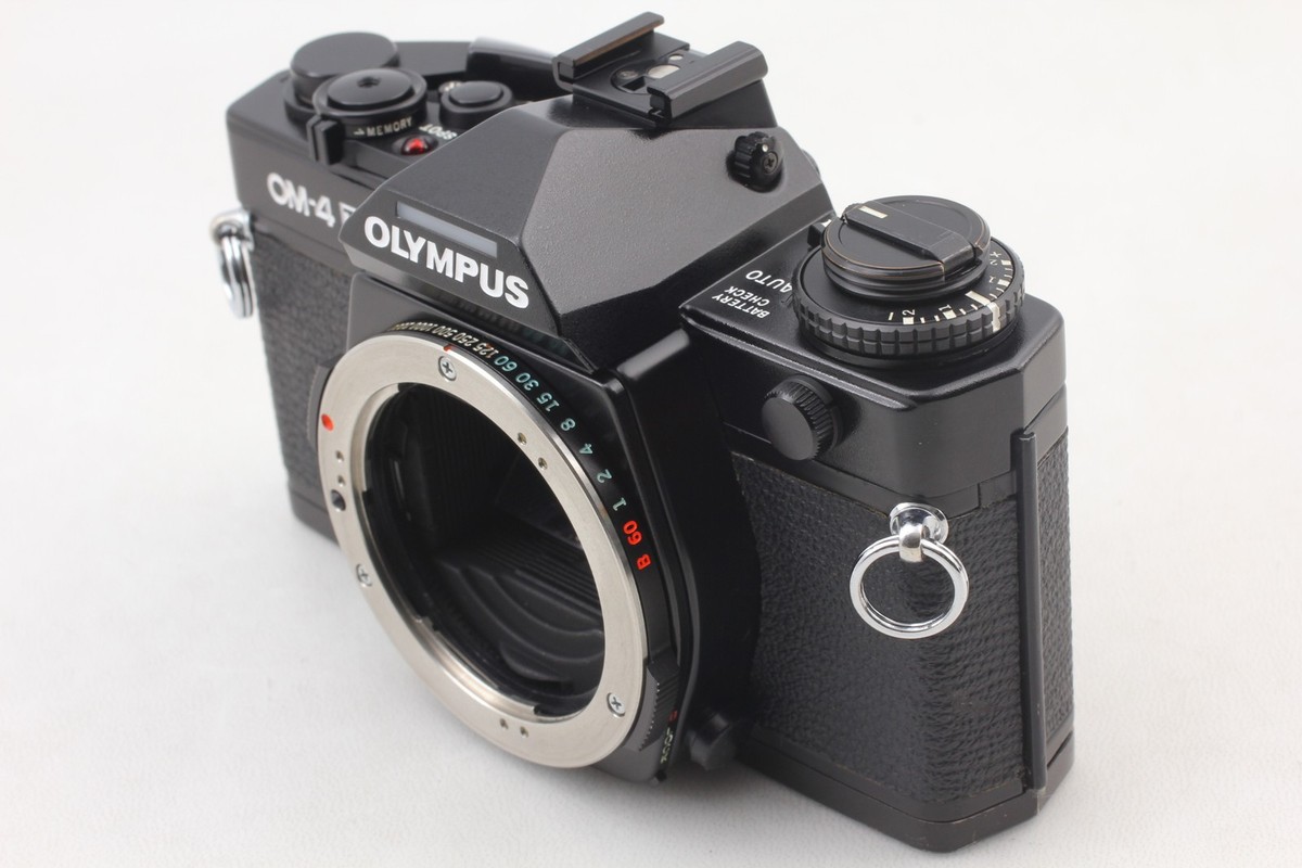 Near MINT++] Olympus OM-4Ti Black Film Camera G.Zuiko 50mm F1.4