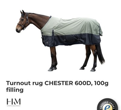 Horseware Amigo Ripstop 900D Foal Rug Turnout 200g Weidedecke black/classic blue